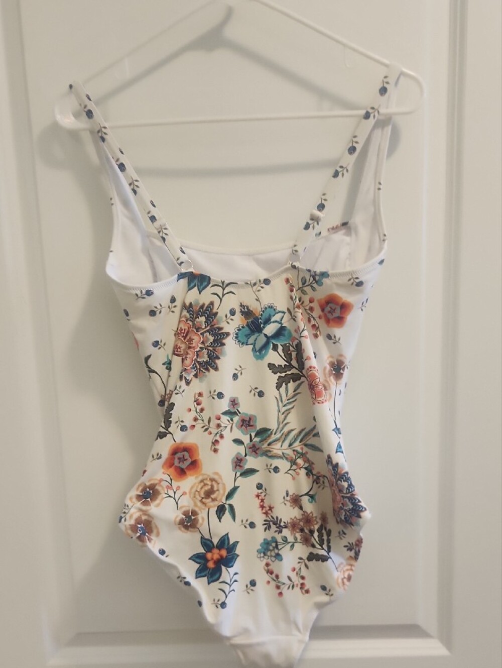 Johnny Was Ardella Ruched One Piece Swimsuit - Picture 8 of 8